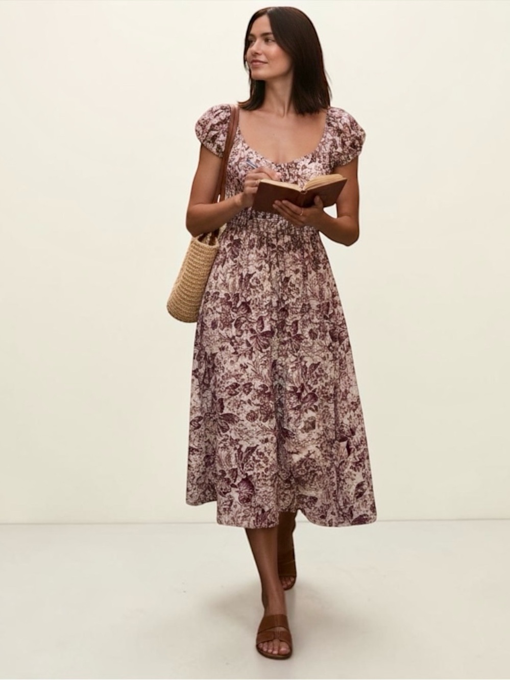 NWOT Dôen Quinley Dress in Toile Botanique | Size M - Picture 14 of 16